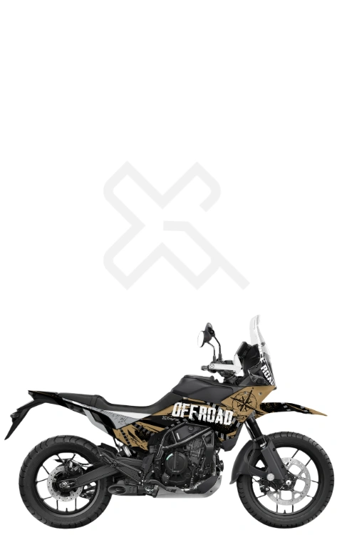 Off Road Edition Full Body Sticker Compatible with Adventure 250/390 X | Made in Premium Vinyl with FPF (Fade Protection Film), Waterproof, Precut Sticker, Pack of 1